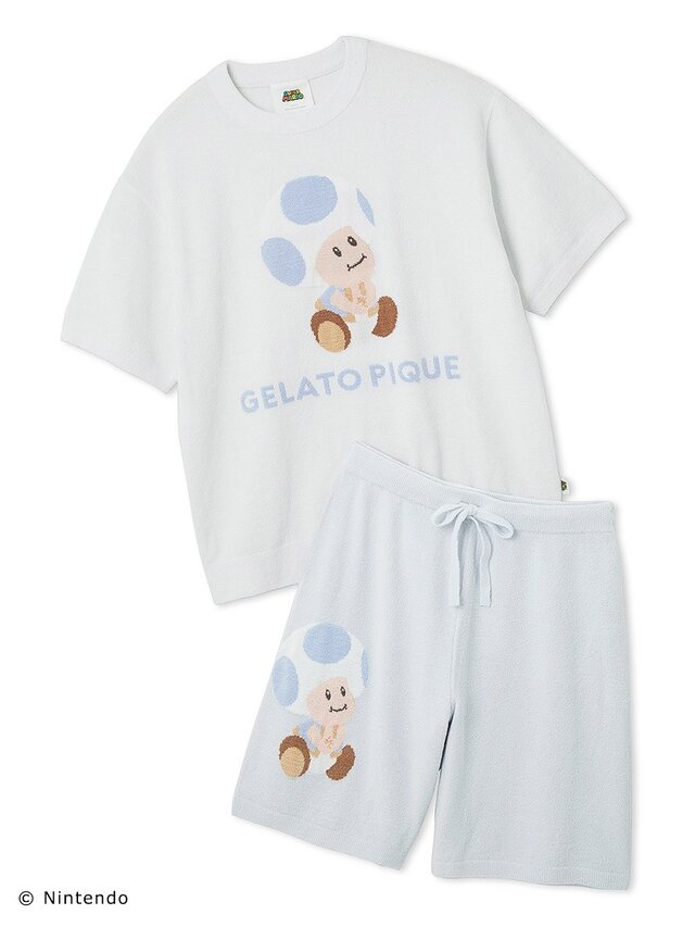 ジェラートピケから『スーパーマリオ』コラボアパレルが発売！キノピオ、ヨッシーの春にピッタリな新作17アイテム
