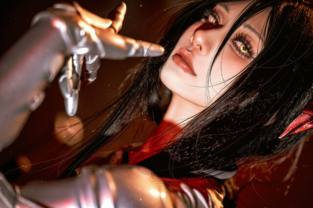 イネス（専用コーデ：燃ゆる蒼穹の下）／几何尼亚 poii（Weibo：几何尼亚 poii）