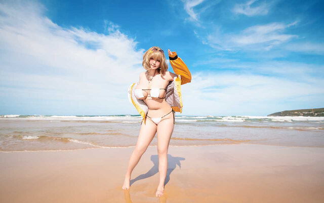 アニス（水着）／墨嵐Maura（X：@Maura24712204）