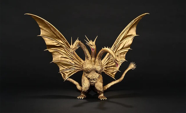 1回24,000円の「ゴジラ」新作一番くじがマジ豪華!ラインナップは超ハイクオリティな「キングギドラ」「メカキングギドラ」フィギュア2種のみ