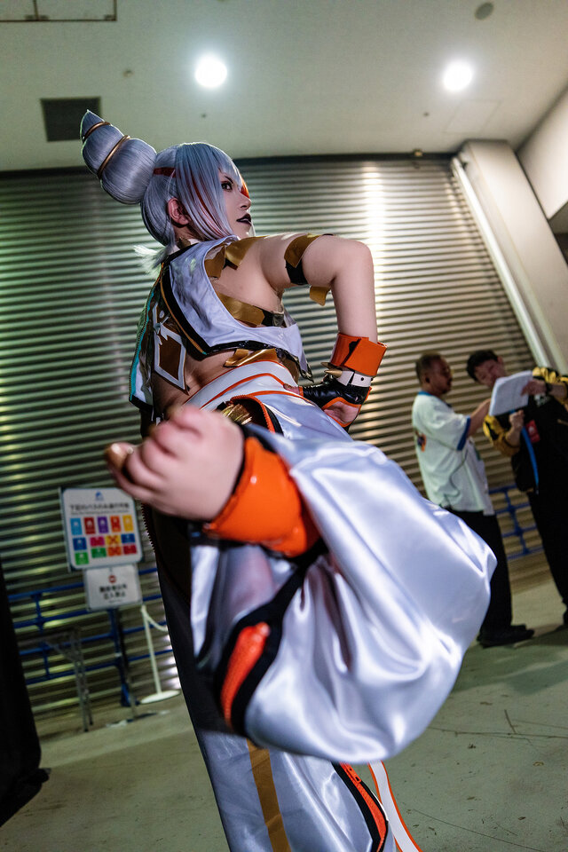 ハン・ジュリ『ストリートファイター6』／わたらい（X：@watara1__）