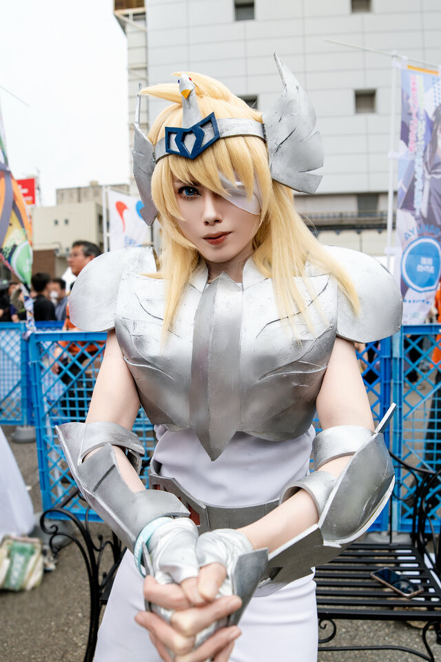 キグナス氷河「聖闘士星矢」／モニカ（X：@monika299）