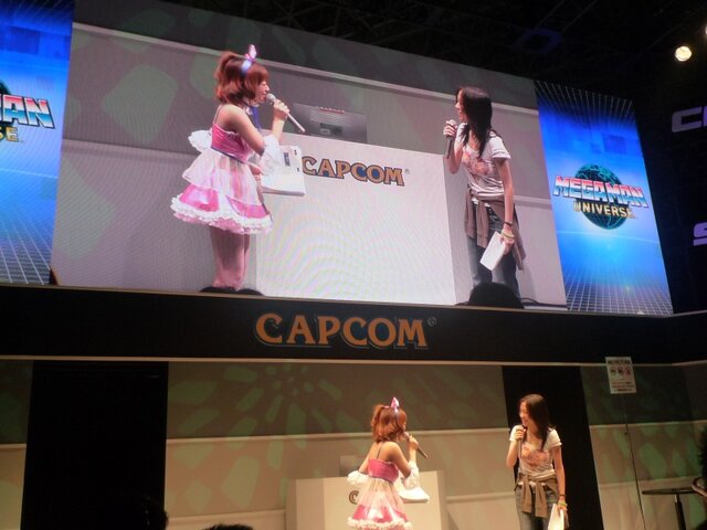 【TGS 2010】メガマンとガチャピンが夢のコラボ、その名はメガピン