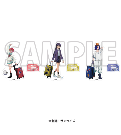 「ガンダム ジークアクス」×JR東海コラボがスタート！新大阪駅に降り立ったマチュ、ニャアン、シュウジの描き下ろしイラストが尊い