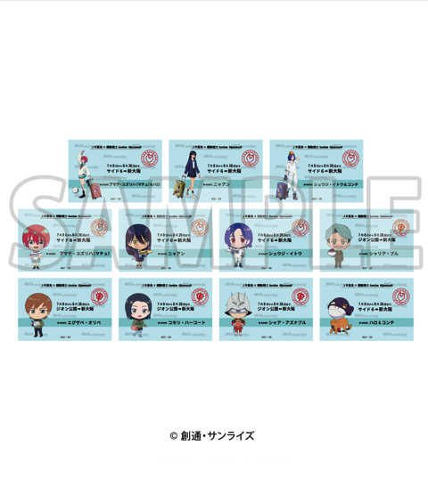 「ガンダム ジークアクス」×JR東海コラボが7月8日より開始―新大阪駅に降り立ったマチュ、ニャアン、シュウジの描き下ろしイラストが尊い