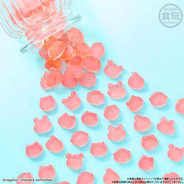 「ちいかわ キャンディチャームズ グミ」が7月14日発売！まるで本物のキャンディのような、カラフルボールチェーン付チャーム全8種