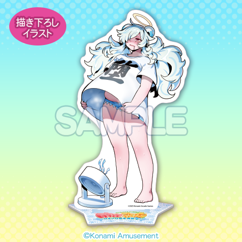 『麻雀ファイトガール』ぽっちゃり留年堕天使シスター「ダブリエル」のくじがメチャ豪華！“等身大”タペストリーのボリューム感は必見