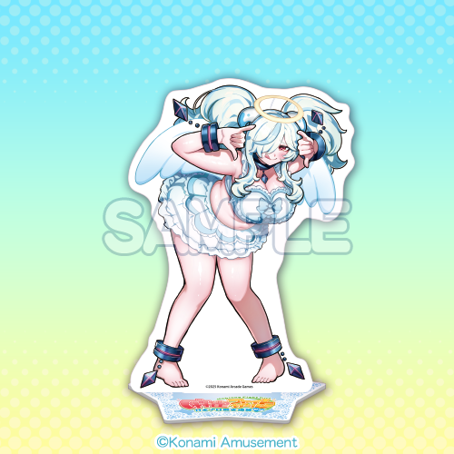 『麻雀ファイトガール』ぽっちゃり留年堕天使シスター「ダブリエル」のくじがメチャ豪華！“等身大”タペストリーは圧巻の大きさ