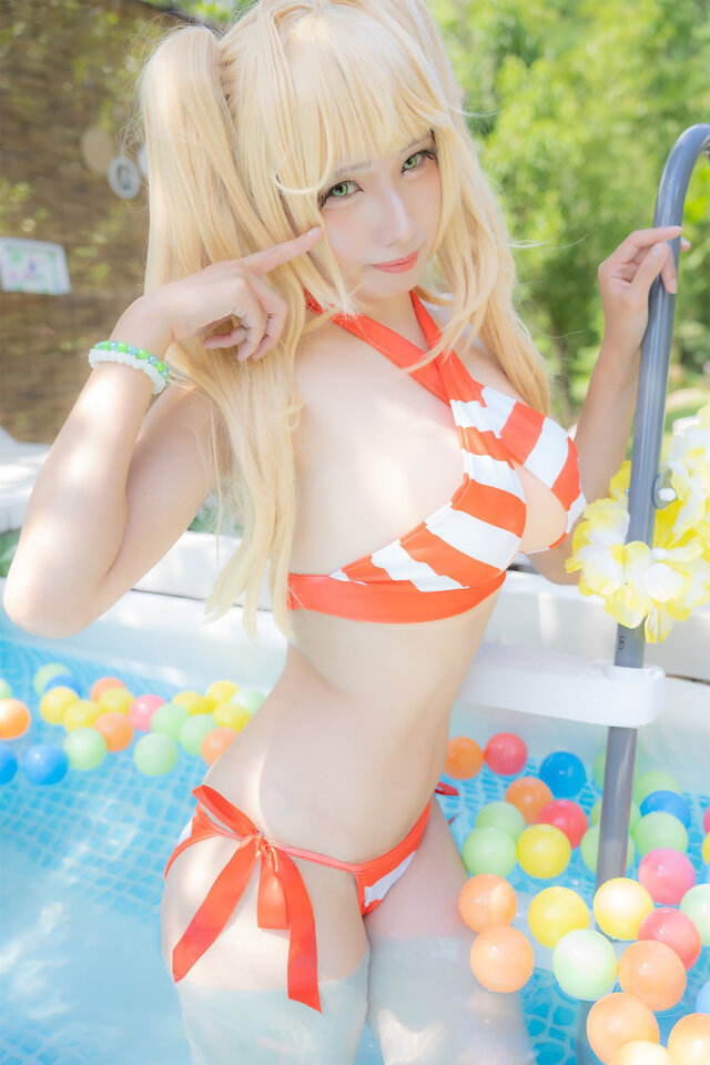 ネロ『Fate/Grand Order』／秋元るい（X：@akimoto_rui）、撮影：Shinji Man（X：@alltree_shadow）