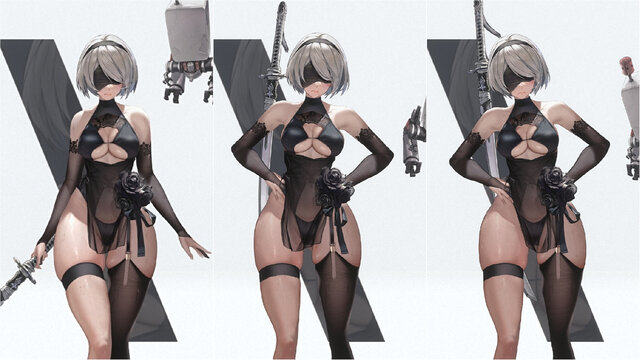 『勝利の女神：NIKKE』に「2B」「A2」が“大胆水着”で再来！ 新ニケ「ソラ」からプリバティの新コスまで、刺激的なビジュアルは要チェック【フォトレポ】