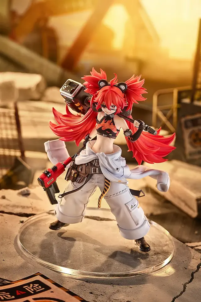 ヘソ出し制服やハンマー、ネイルガンなどの武器もカッコイイ！『ゼンゼロ』より「クレタ」「グレース」フィギュアが素敵