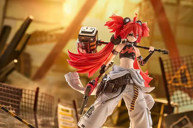 ヘソ出し制服やハンマー、ネイルガンなどの武器もカッコイイ！『ゼンゼロ』より「クレタ」「グレース」フィギュアが素敵