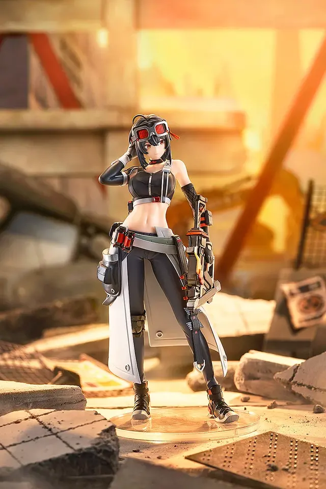 ヘソ出し制服やハンマー、ネイルガンなどの武器もカッコイイ！『ゼンゼロ』より「クレタ」「グレース」フィギュアが素敵