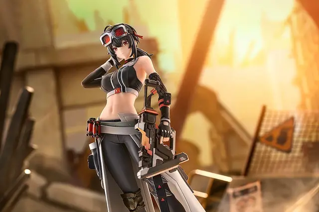 ヘソ出し制服やハンマー、ネイルガンなどの武器もカッコイイ!『ゼンゼロ』より「クレタ」「グレース」フィギュアが素敵