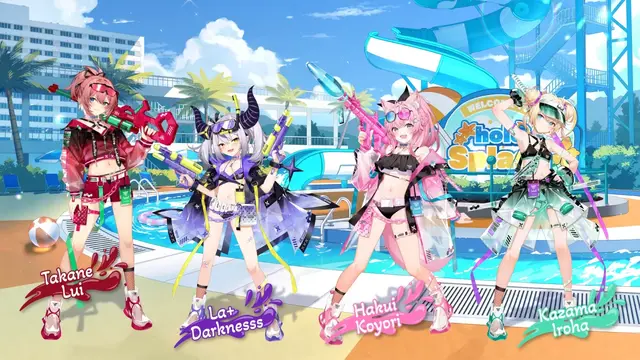 ホロライブ3期生たちが「ホロナツ衣装」の三面図をお披露目！マリン船長「けっこう際どいんですケド キービジュだと隠されちゃった」