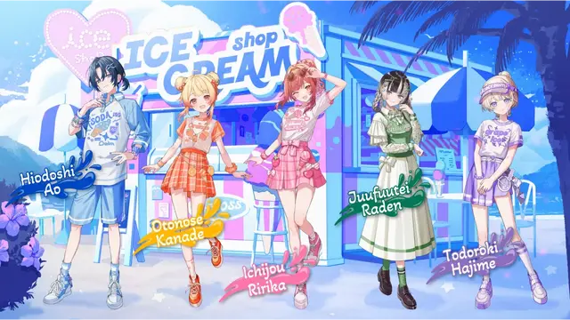 ホロライブ3期生たちが「ホロナツ衣装」の三面図をお披露目！マリン船長「けっこう際どいんですケド キービジュだと隠されちゃった」