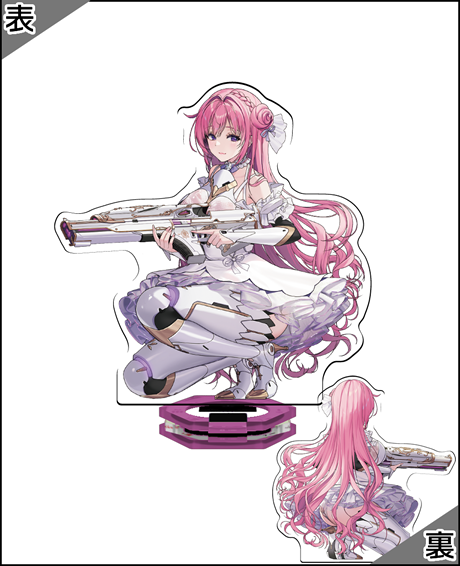 『勝利の女神：NIKKE』レッドフードや水着のアニスも！回転式台座備えた“両面アクスタ”カードゲーム第4弾が10月17日発売