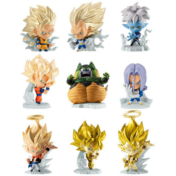 「ドラゴンボール」ゴールドカラーver.の超サイヤ人孫悟空＆ゴジータも！全9種のフィギュアがどれもカッコ良い