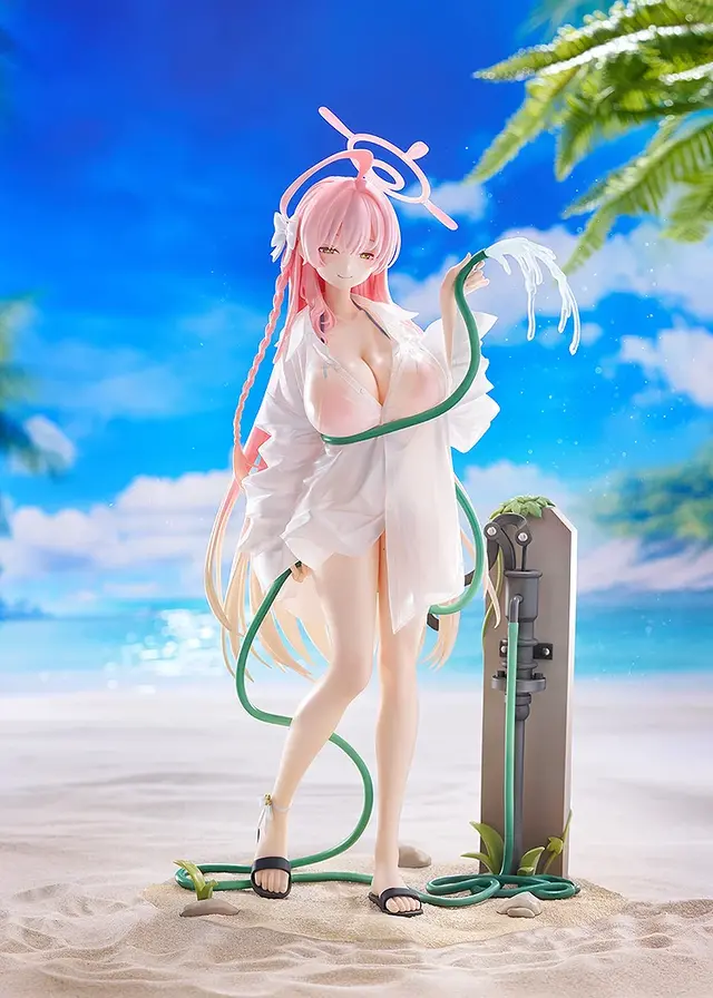 セクシーなワイシャツ姿！『ブルアカ』より水着「ハナコ」がフィギュア化ー9月17日まで予約受付中