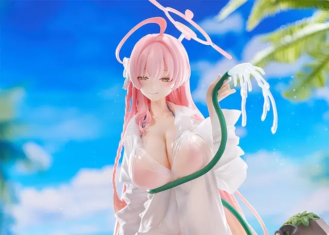 セクシーなワイシャツ姿！『ブルアカ』より水着「ハナコ」がフィギュア化ー9月17日まで予約受付中