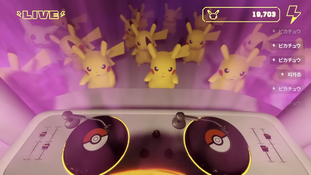 “後方腕組みピカチュウ”や“横揺れピカチュウ”がシュール！小ネタも話題の「みんな集まれ！DJピカチュウライブ」アーカイブが公開