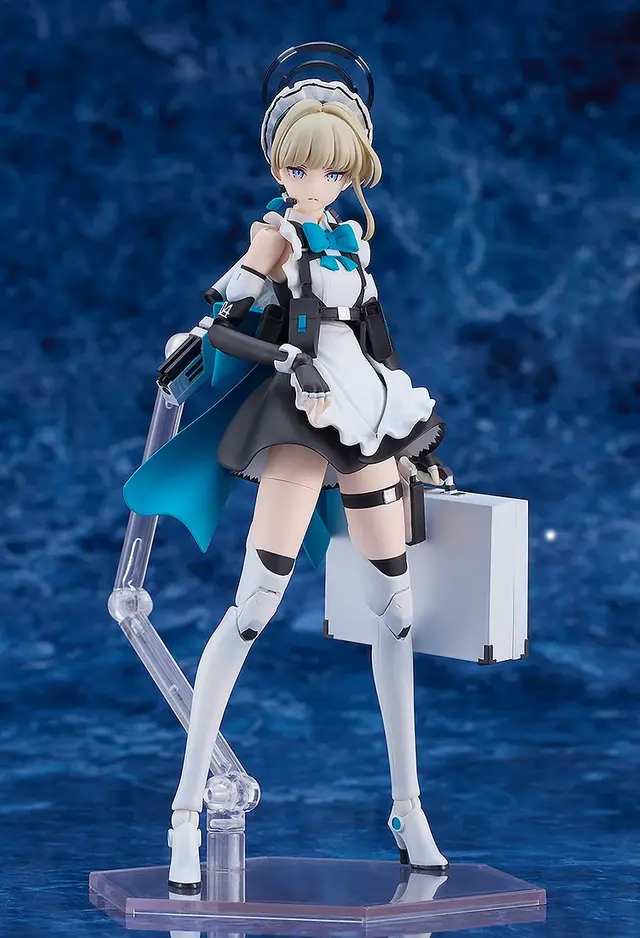 クールで可愛い!『ブルアカ』より「トキ」の可動プラモデルが再販―固有武器「シークレットタイム」のほか、拳銃、アタッシュケースまで付属