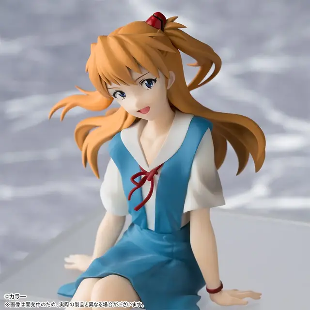 制服姿でちょこんと座る「アスカ」が可愛い！「エヴァ」TVシリーズ放送30周年記念の“ちょこのせ”フィギュア第3弾としてプライズ展開