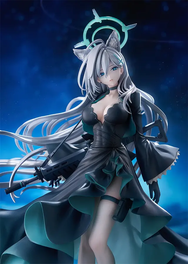 『ブルアカ』もうひとりのシロコ「シロコ＊テラー」が1/7スケールフィギュア化！黒く艶やかなドレス、銀髪や冷たい眼差しと相まり儚く孤高な雰囲気に