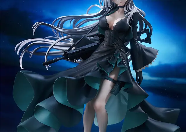 『ブルアカ』もうひとりのシロコ「シロコ＊テラー」が1/7スケールフィギュア化！黒く艶やかなドレス、銀髪や冷たい眼差しと相まり儚く孤高な雰囲気に