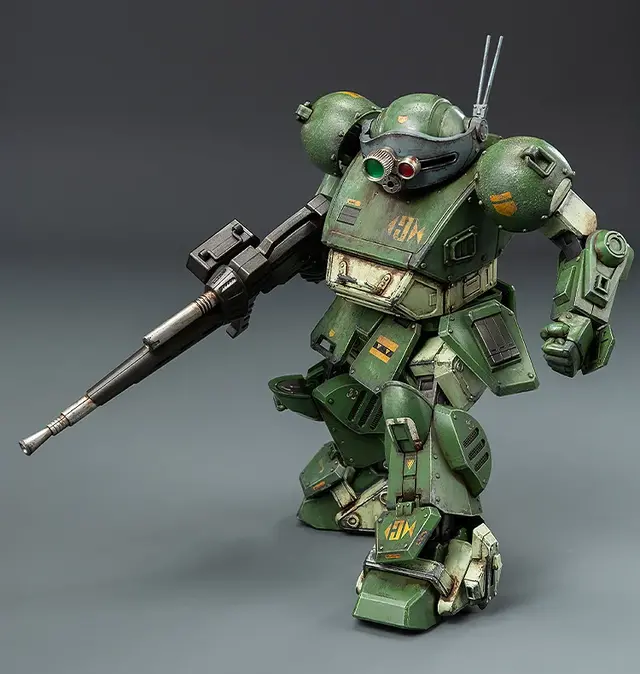 全世界900台限定！「装甲騎兵ボトムズ」“ロボ道 スコープドッグ”が激しいダメージ表現や重厚な汚れ塗装を施したヘビーウェザリング版として予約受付中
