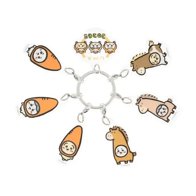 「ちいかわ ハッピーバッグ2026（午年）」が予約受付中！馬になったぬいぐるみや、ユニークな絵柄のポストカードブックなど計9アイテムセット