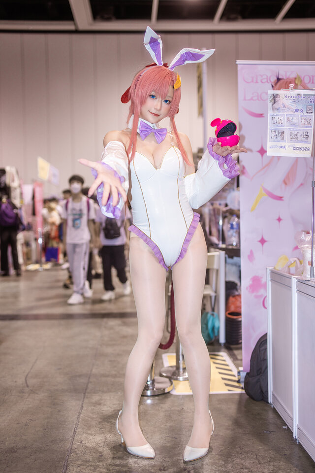 ラクス・クライン（バニーガールver.）「機動戦士ガンダムSEED」／Grace Kaori W（Instagram：gracekirara）