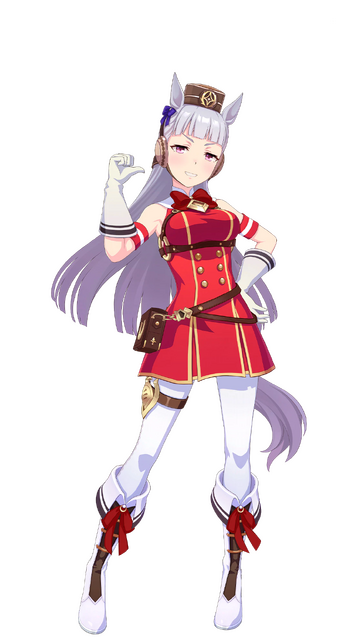 『ウマ娘』ゴールドシップ、インドネシア鉄道の記念日イラストにコッソリ出演