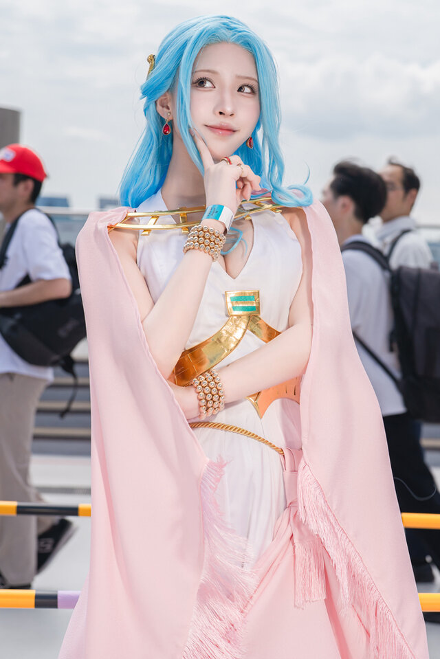 ネフェルタリ・ビビ「ONE PIECE」／猫乃うた（X：@NekoPikoU）