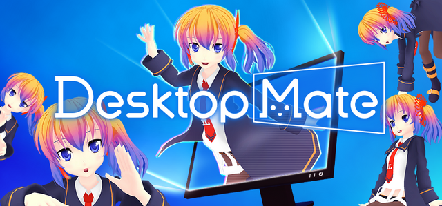 PC版『雀魂-じゃんたま-』の対局とリアルタイムに反応！『Desktop Mate』からDLC「ちび一姫」がリリース