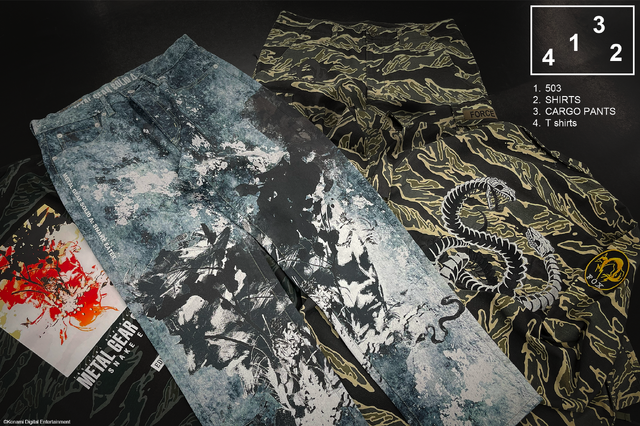 『METAL GEAR SOLID Δ』発売記念として「EDWIN」とコラボ！作品の世界観を表現した全4アイテム