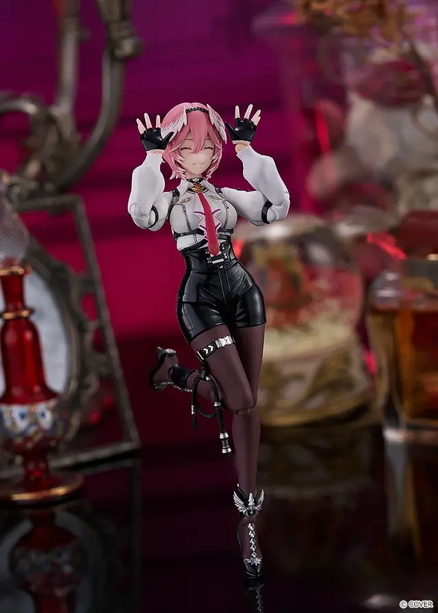 ホロライブ・秘密結社holoXの女幹部「鷹嶺ルイ」が立体化！“ウインク顔”表情パーツなどオプションも充実