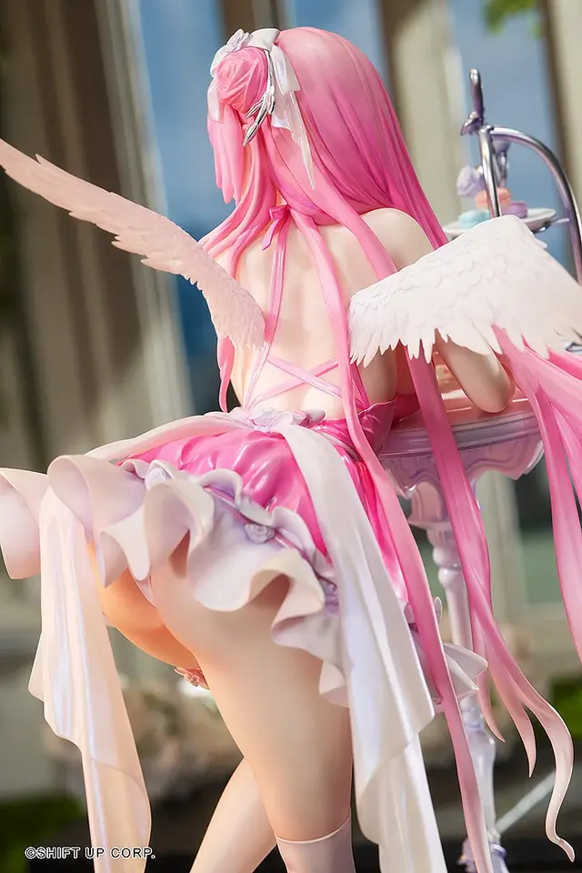 ムチっとした太もも！『勝利の女神：NIKKE』より「ドロシー：ノスタルジア」がフィギュア化―衣装の質感やテーブル上の小物まで精巧に再現