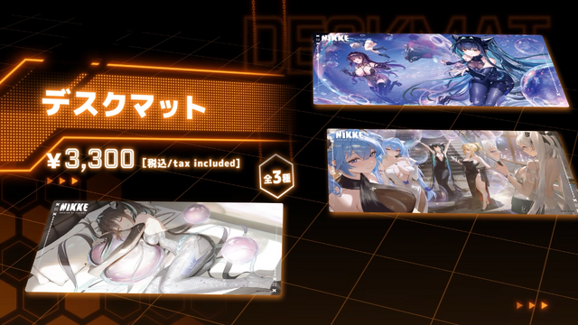 リトルマーメイド、シンデレラなどセクシーな描きおろしデザインでラインナップ！TGS2025で『勝利の女神：NIKKE』グッズが販売予定