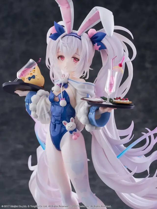 バニースーツ姿が可愛い！『アズレン』より「ラフィーII」が着せ替え「うとうとビジーデー」姿で立体化