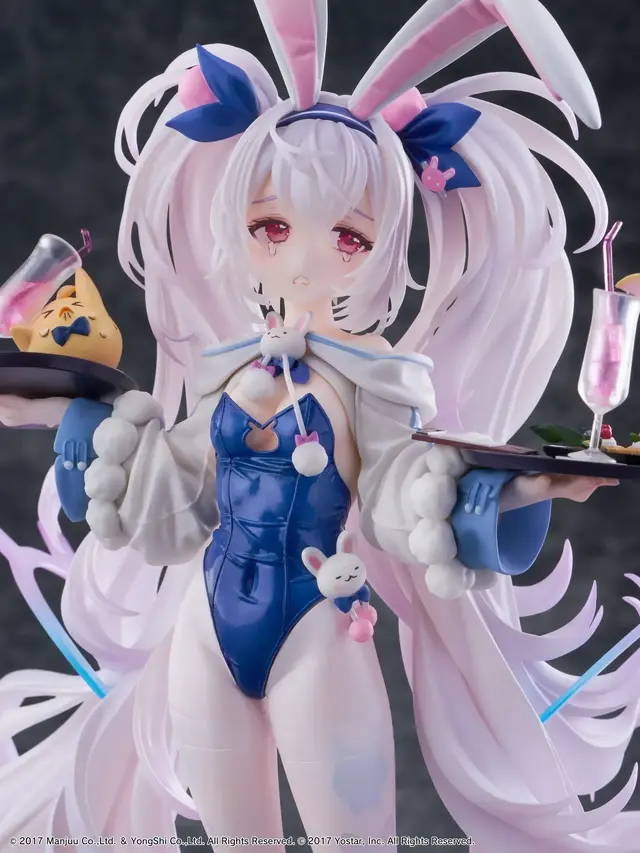 バニースーツ姿が可愛い！『アズレン』より「ラフィーII」が着せ替え「うとうとビジーデー」姿で立体化