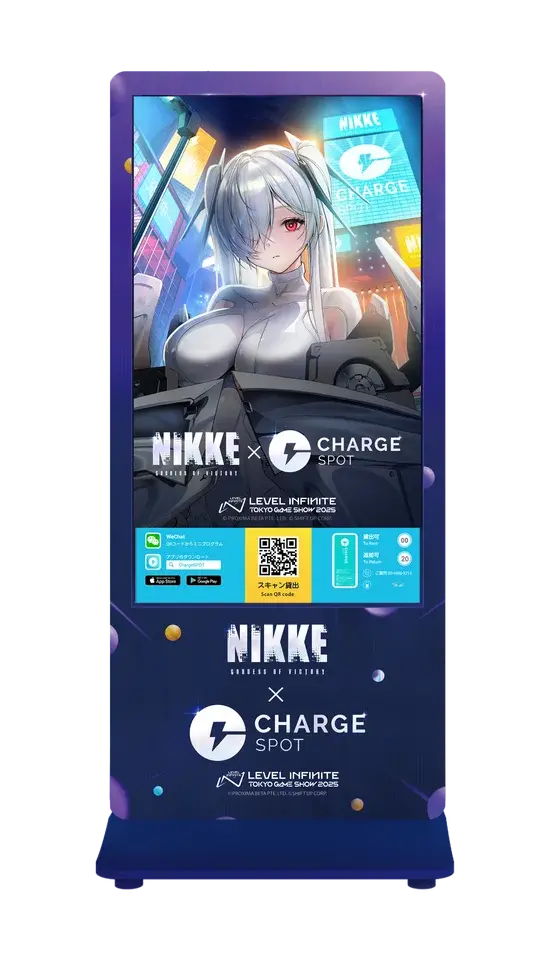 『勝利の女神：NIKKE』デザインのモバイルバッテリーがTGSに出現！来場者にはジュエルなど嬉しい配布も