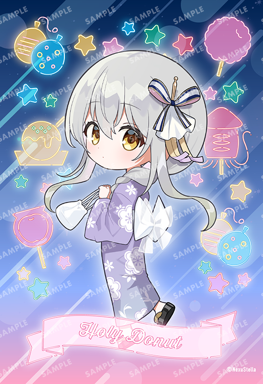 「NexuStella(ネクサステラ)」所属Vライバーがブロマイドに!武士来舞、ネクカラメンバーのお祭り衣装が「エンタメプリント」で発売