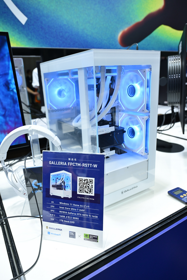 東京ゲームショウ2025に「GALLERIA〈ガレリア〉」が出展！発表されたばかりのハイパフォーマンスPCに触れたほか、プロゲーマーやストリーマー出演のイベントも
