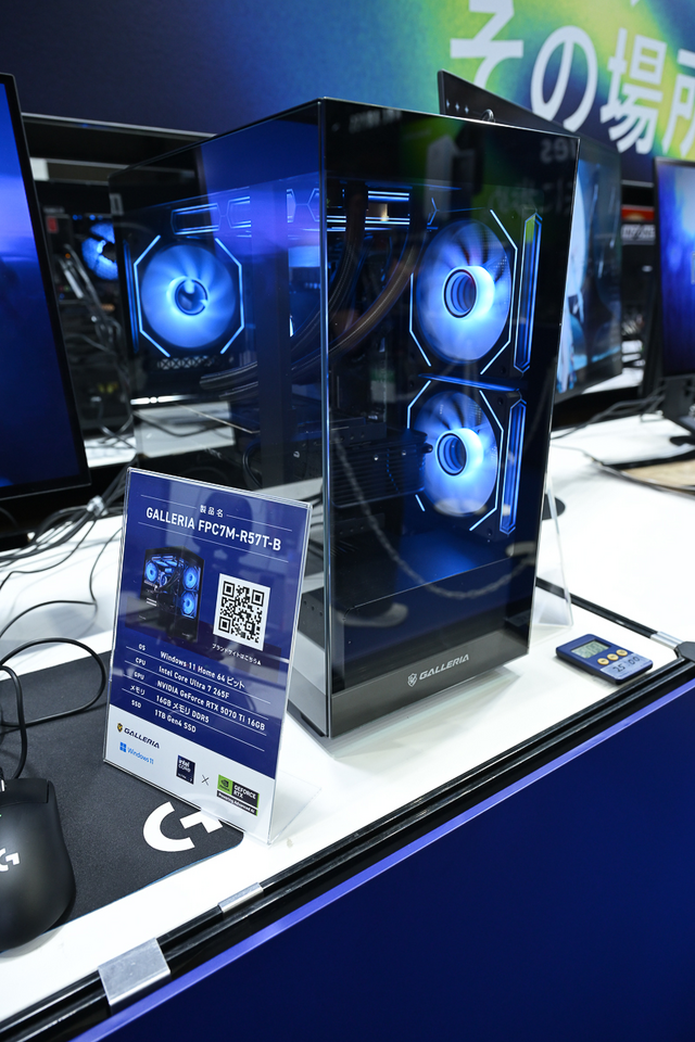 東京ゲームショウ2025に「GALLERIA〈ガレリア〉」が出展!発表されたばかりのハイパフォーマンスPCに触れたほか、プロゲーマーやストリーマー出演のイベントも
