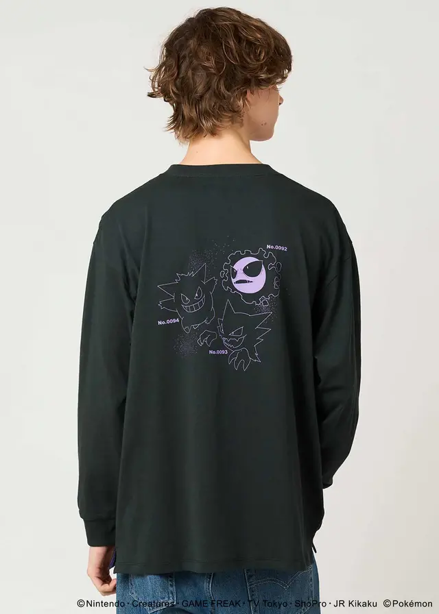 グラニフ『ポケモン』コラボコレクションが10月7日発売！ゲンガーやミミッキュたちゴーストタイプのイラスト、ワンポイントアートをデザイン