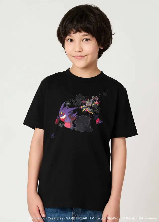 グラニフ『ポケモン』コラボコレクションが10月7日発売！ゲンガーやミミッキュたちゴーストタイプのイラスト、ワンポイントアートをデザイン