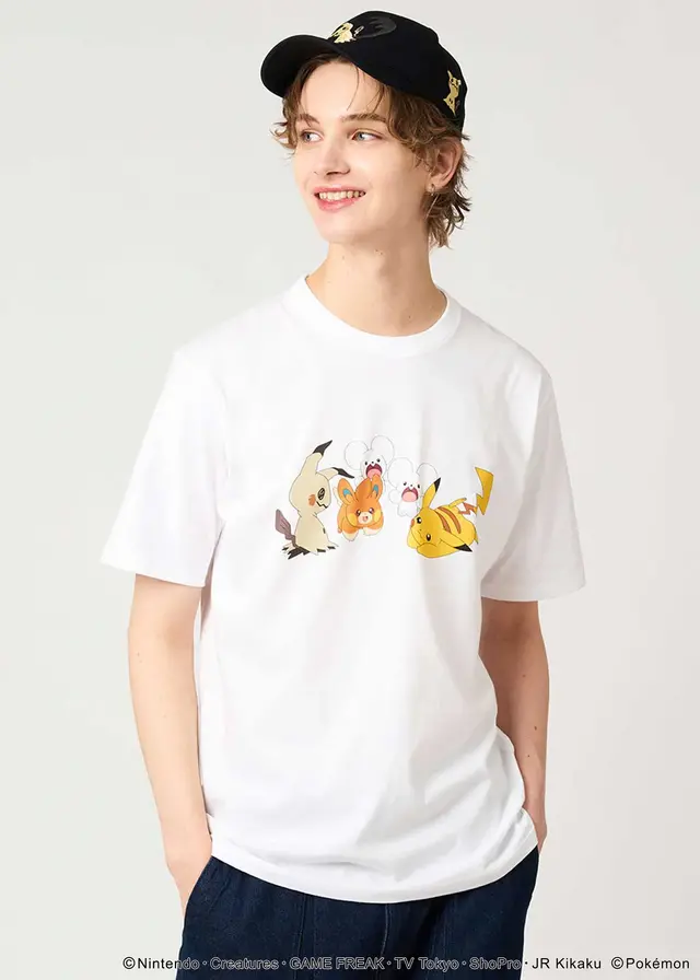 グラニフ『ポケモン』コラボコレクションが10月7日発売!ゲンガーやミミッキュたちゴーストタイプのイラスト、ワンポイントアートをデザイン