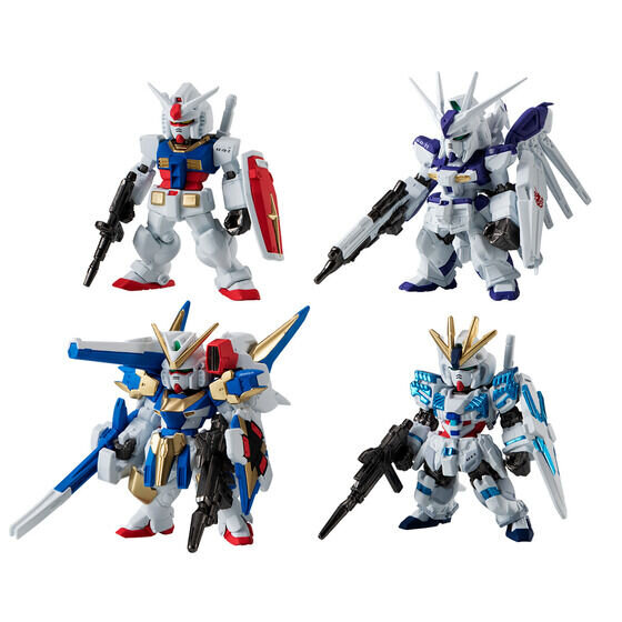 「FW GUNDAM CONVERGE」15周年！ガンダム、フリーダムなど人気主人公機4体セット2商品がプレミアムバンダイにて予約受付実施
