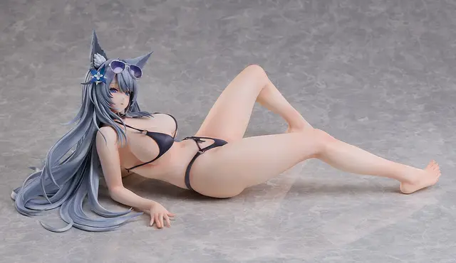 きわどい水着に寝そべるポーズが艶やか…『アズレン』より「信濃」が1/4スケールの大ボリュームで立体化